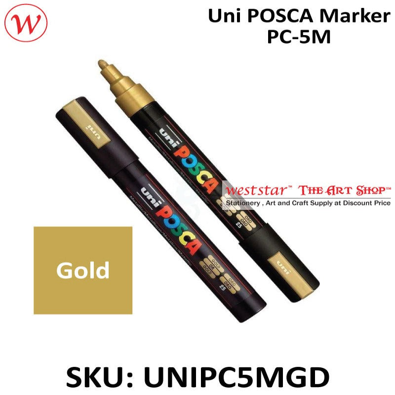 Uni POSCA Marker, Water-Based Marker (PC-5M)