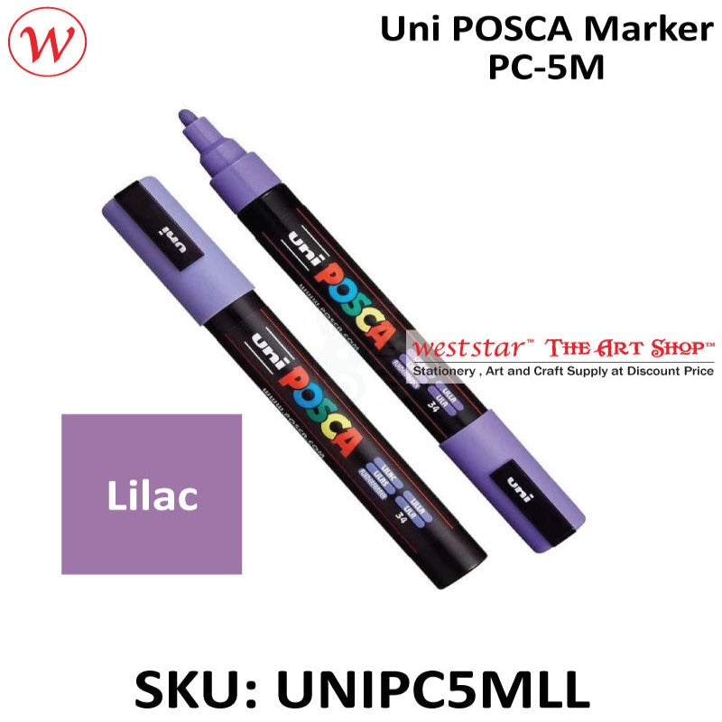 Uni POSCA Marker, Water-Based Marker (PC-5M)