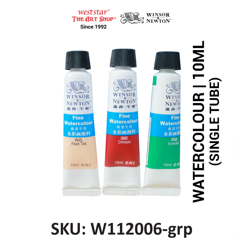 Winsor & Newton Watercolour 10ml - Watercolor Single Tube