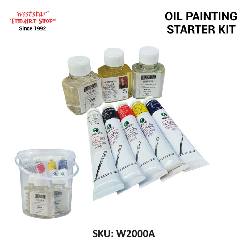 Oil Painting Starter Kit 