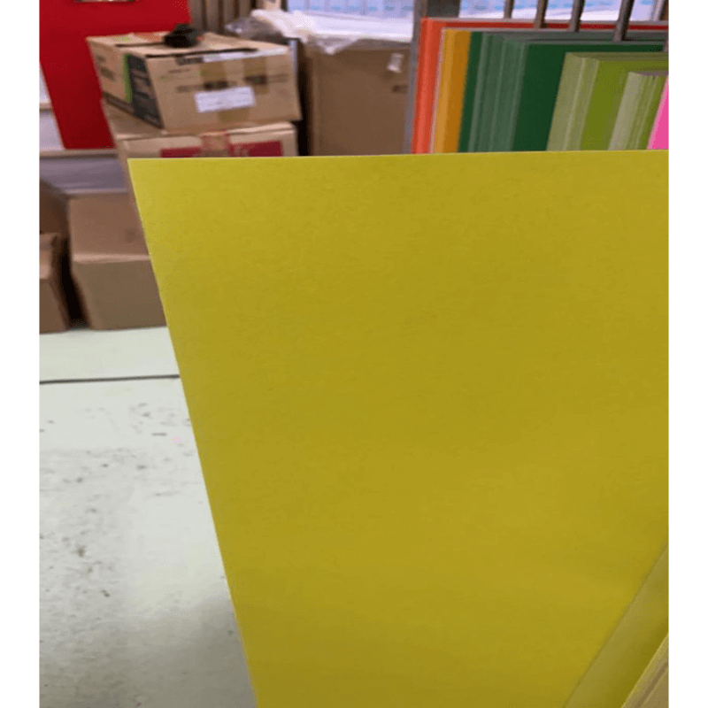 21" x 30" Mounting Board | Fluorescent Yellow