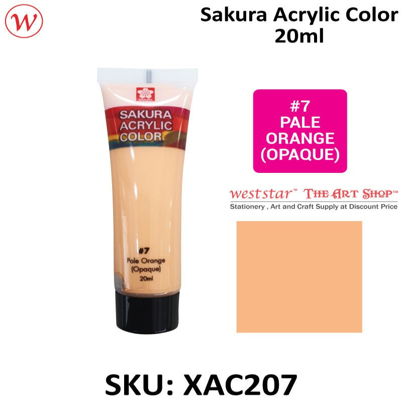 Sakura Acrylic Color, Acrylic Colour - 20ml (Small Tube)