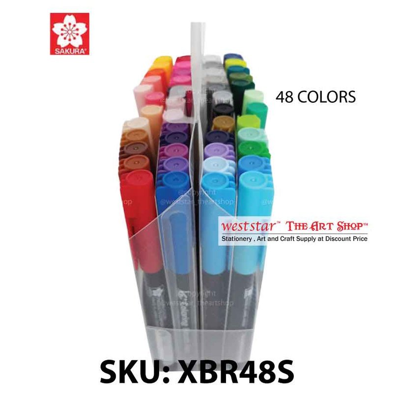 Sakura Koi Color Brush Pen-12s , 24s, 48s