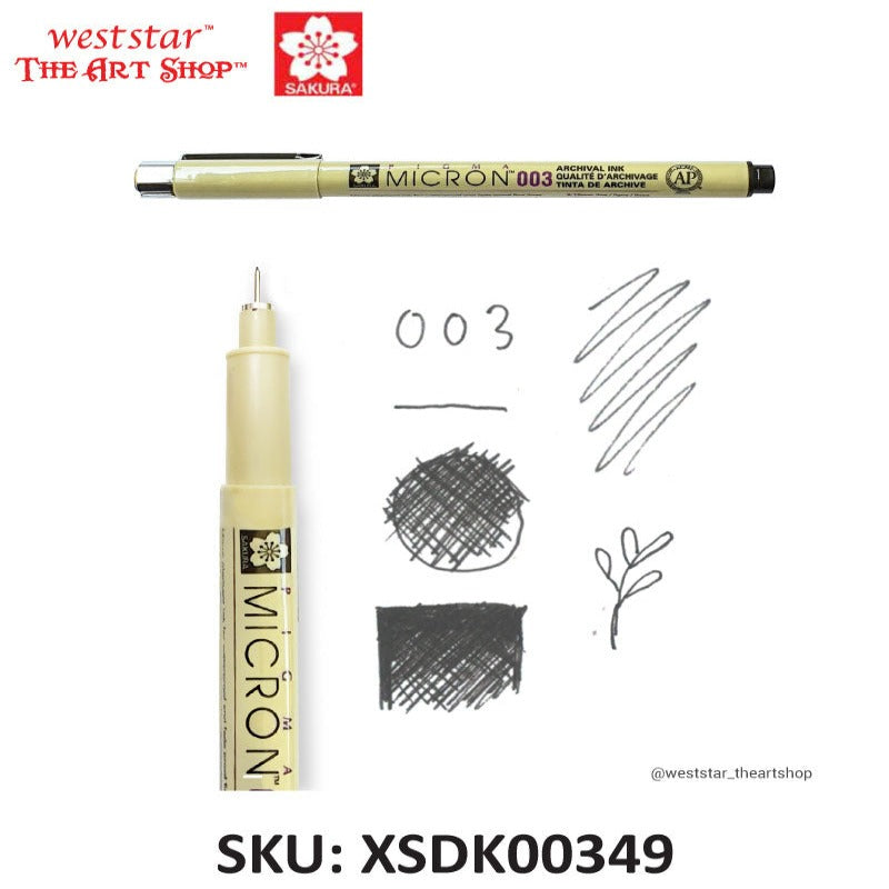 Sakura Pigma Micron Drawing Pen | Black