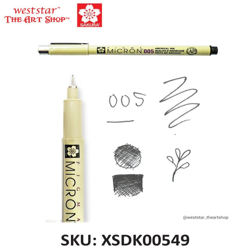 Sakura Pigma Micron Drawing Pen | Black