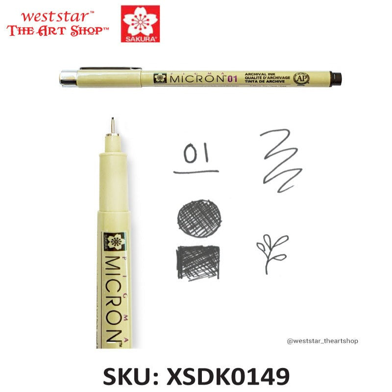 Sakura Pigma Micron Drawing Pen | Black