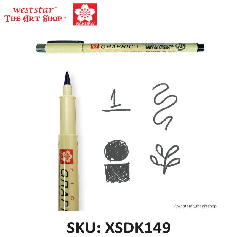 Sakura Pigma Micron Drawing Pen | Black