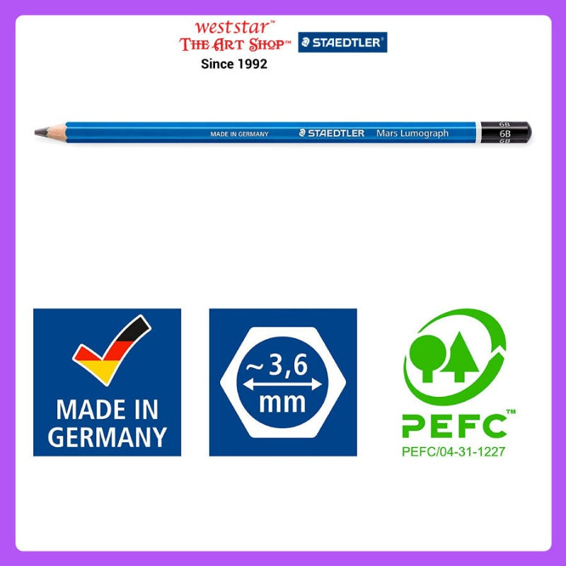 Staedtler Mars Lumograph Pencil Set