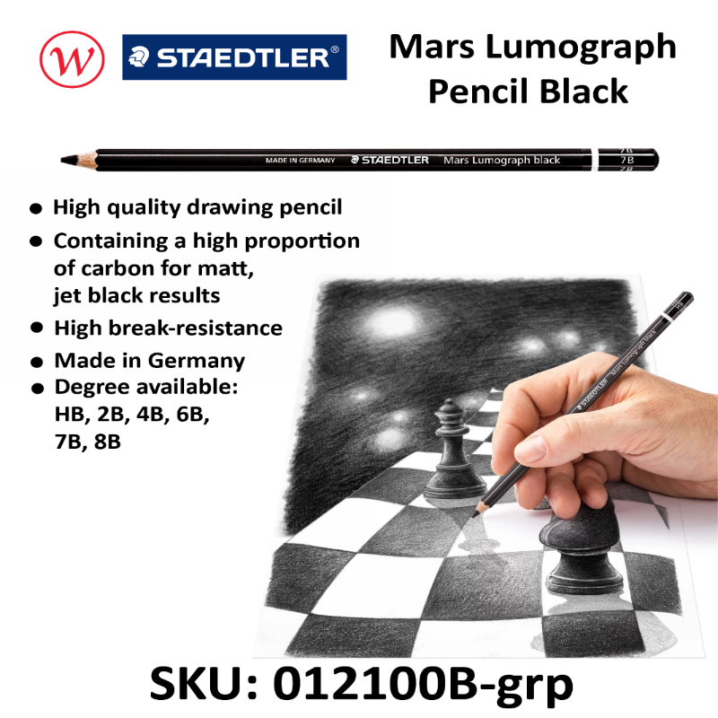 Staedtler Mars Lumograph Black Pencil | grp