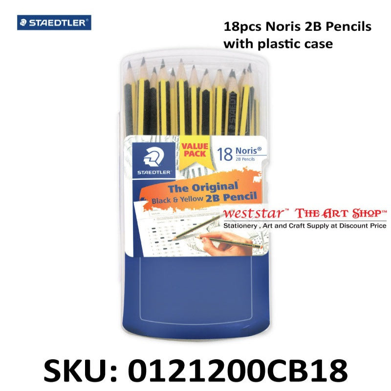 Staedtler Noris 2B Set of 18pc