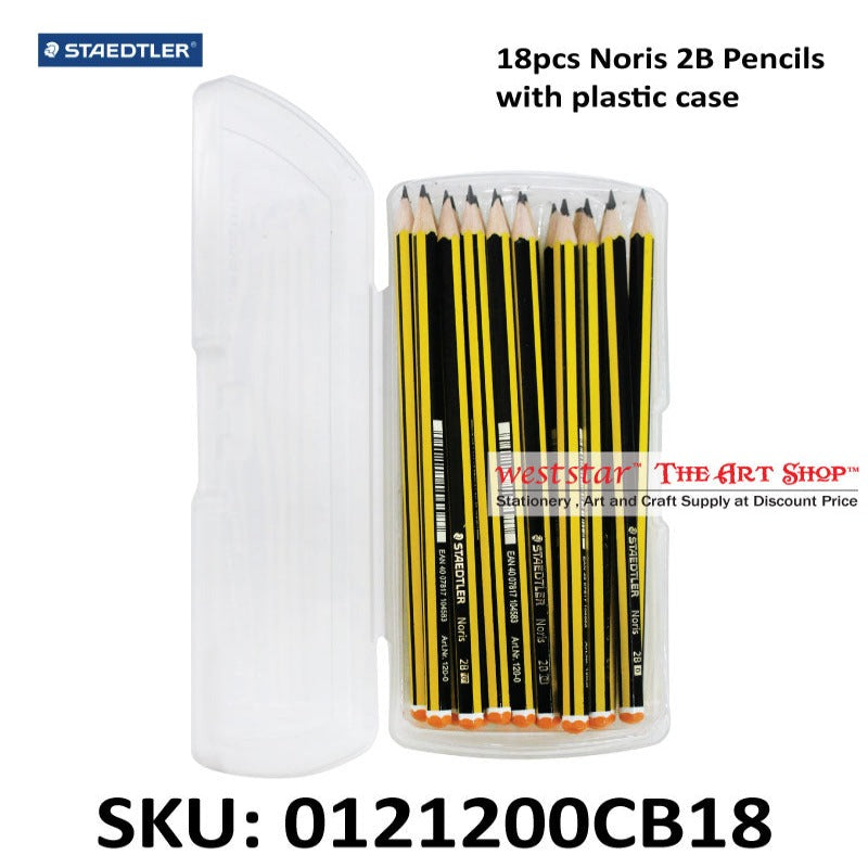 Staedtler Noris 2B Set of 18pcs