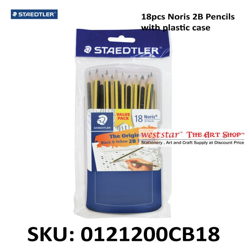 Staedtler Noris 2B Set of 18pc