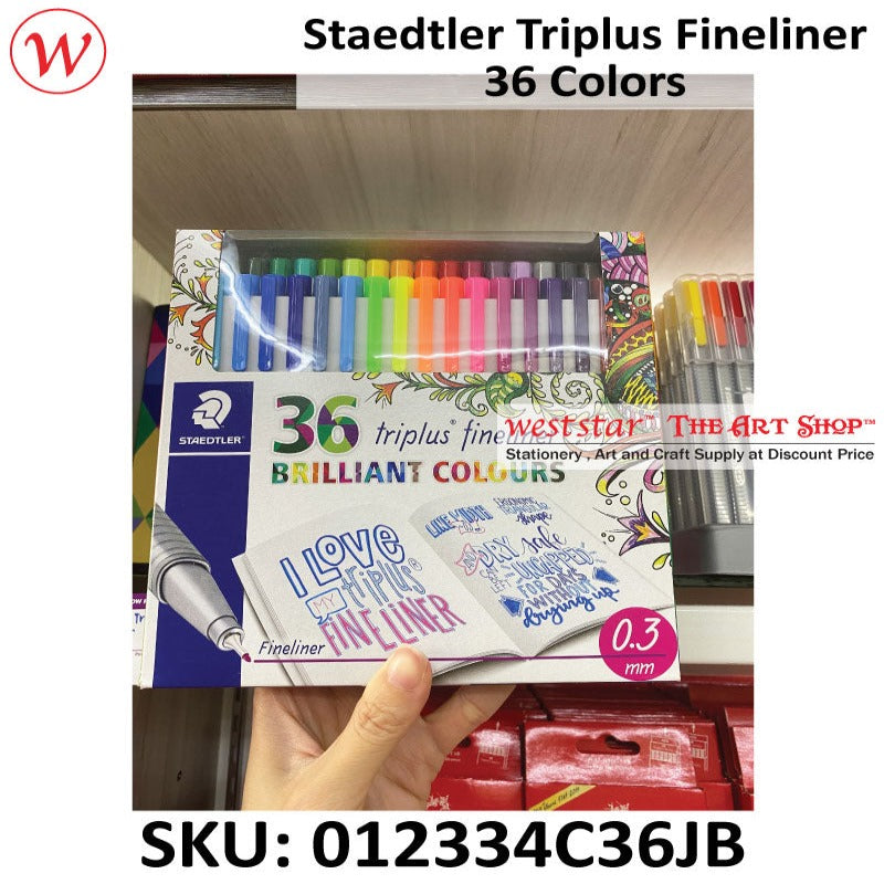 Staedtler Triplus Fineliner (0.3mm) | 36colors