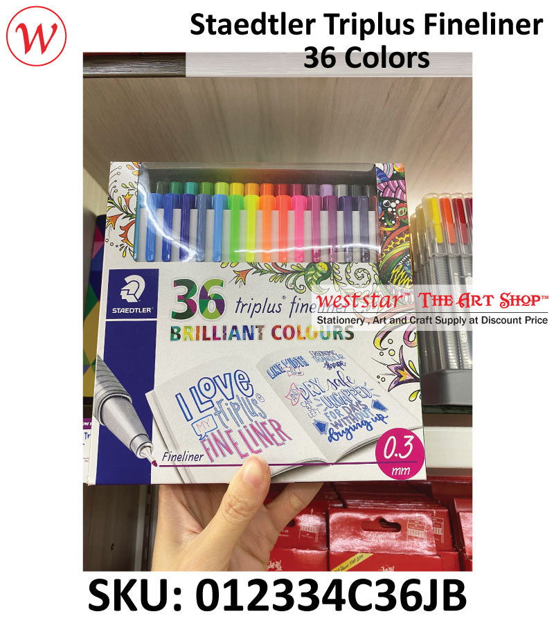 Staedtler Triplus Fineliner (0.3mm) | 36olors