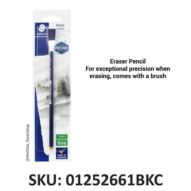 Staedtler Eraser Pencil With Brush | Precision Erasing