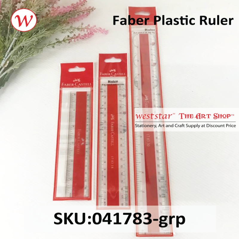 Faber Plastic Ruler