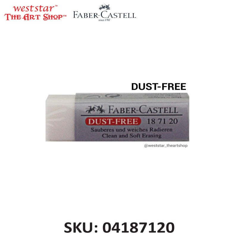 Faber-Castell Dust Free Eraser - Large (187120) | 1pc