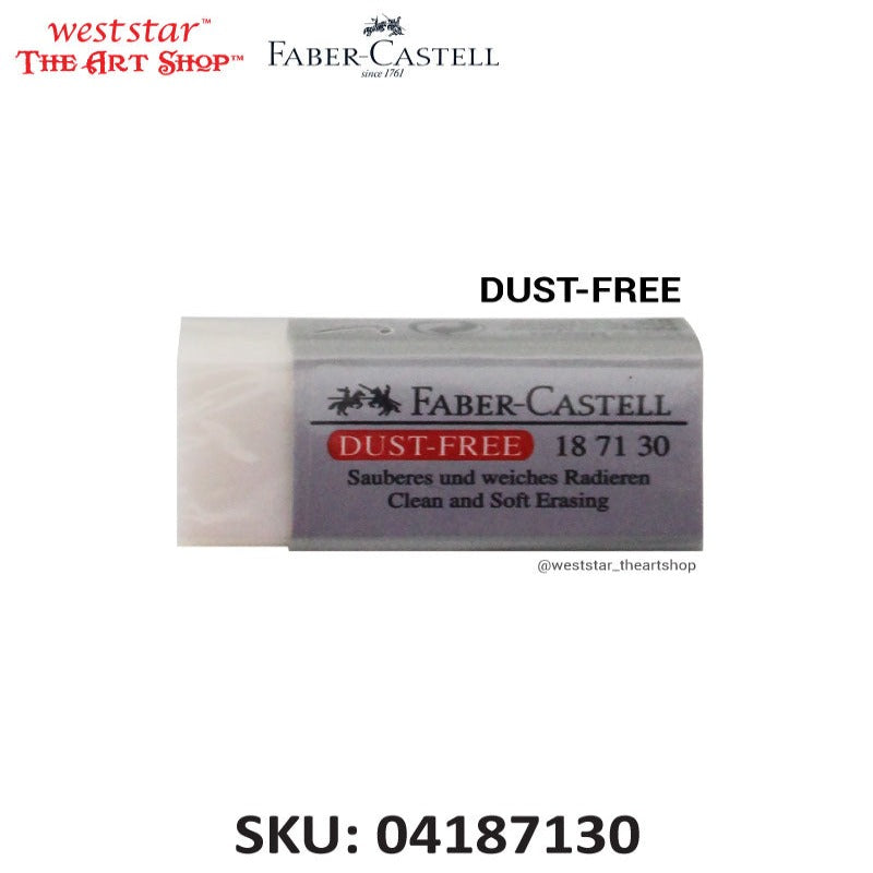 Faber-Castell Dust Free Eraser (187130) | 1pc