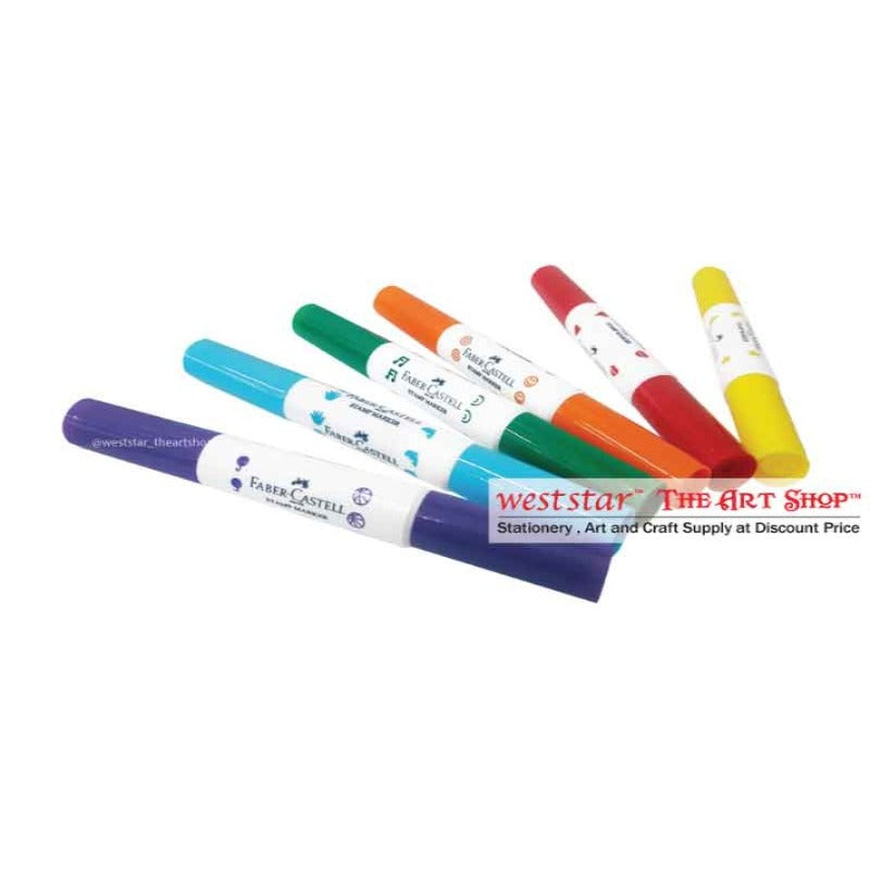 Faber Stamp Marker 6pcs
