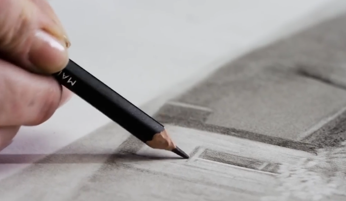 Derwent Graphic Pencil , Drawing Pencil , Sketching Pencil 9B to 9H, Tin of 12pcs