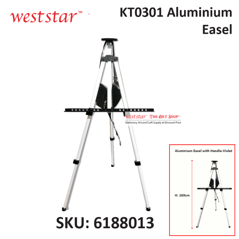 KT0301 Aluminium Easel (6188013)