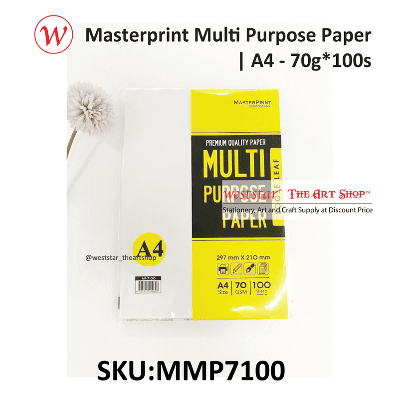 Masterprint Multi Purpose Paper | A4 100 sheet