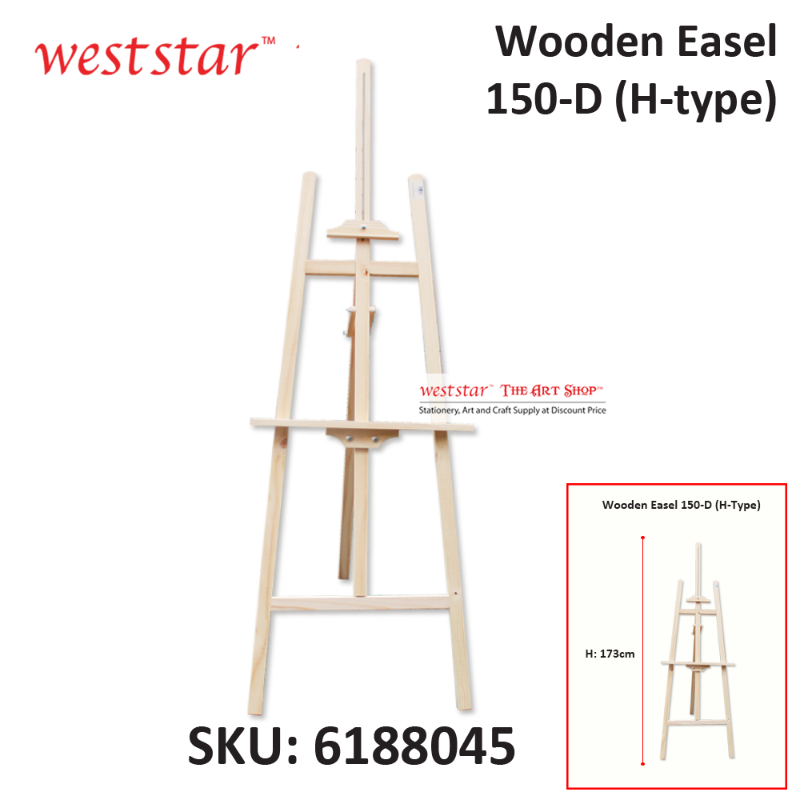 Wooden Easel 150-D (H-type) | **FAST SELLING**
