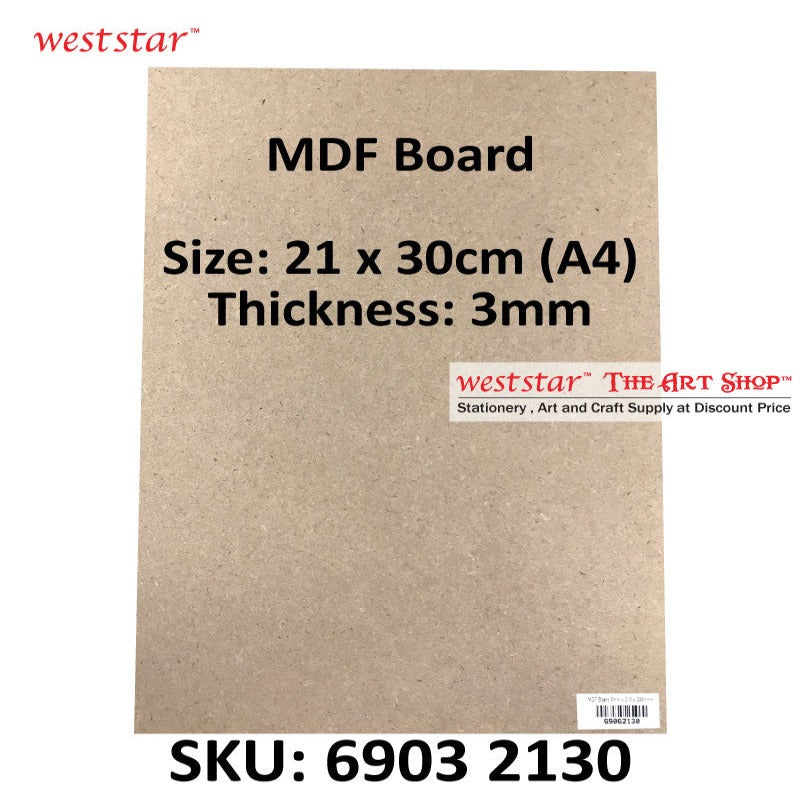 MDF Board 3mm