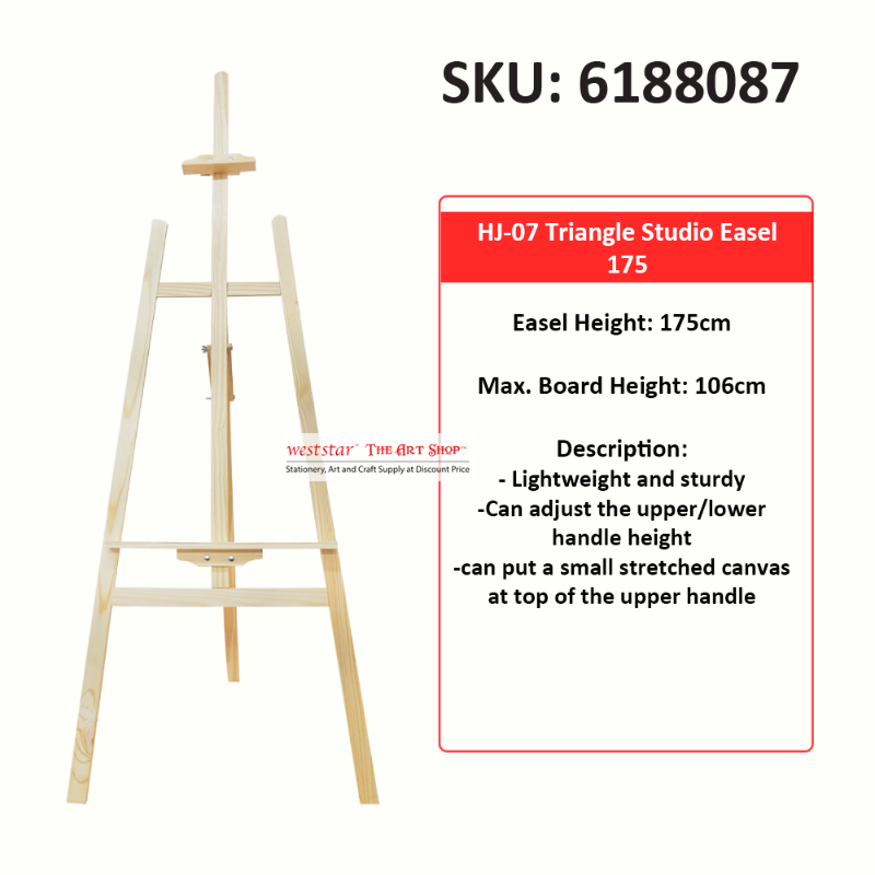 HJ-07Triangle Studio Easel 175