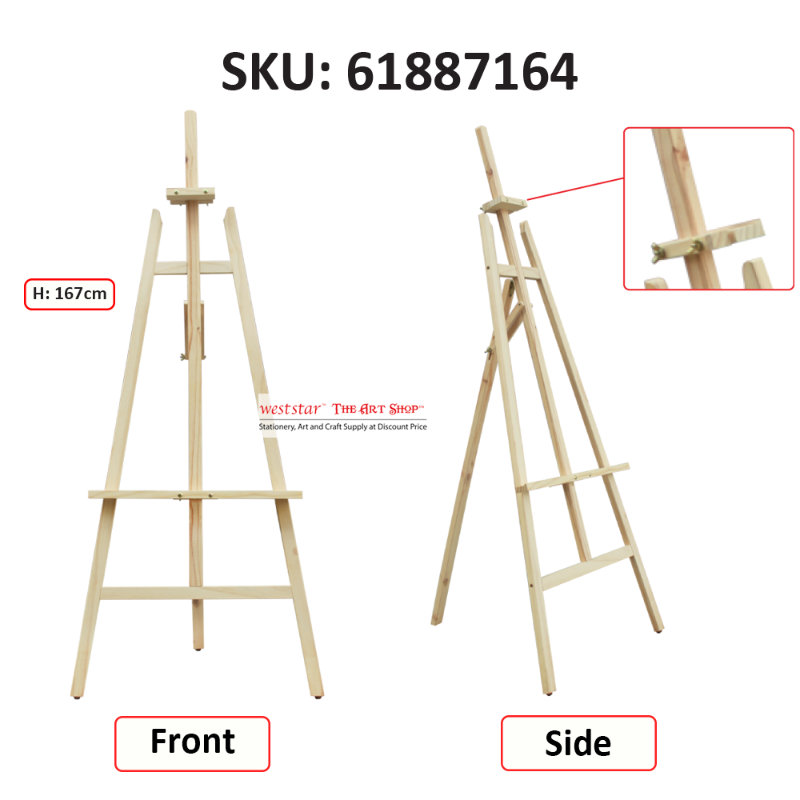 Wooden Tripod Easel SC-164 *A*