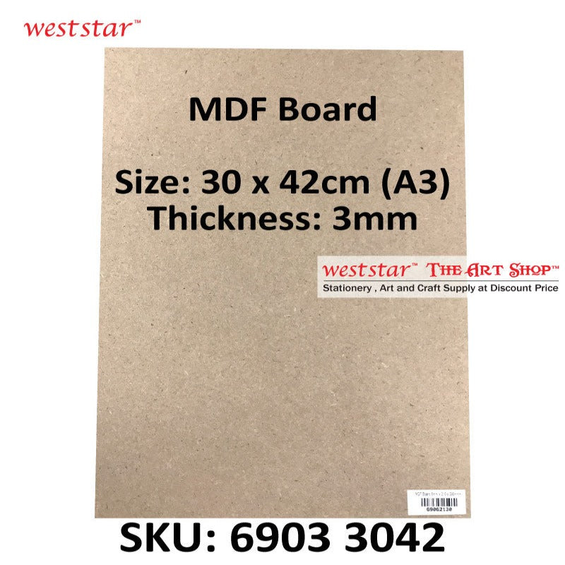 MDF Board 3mm