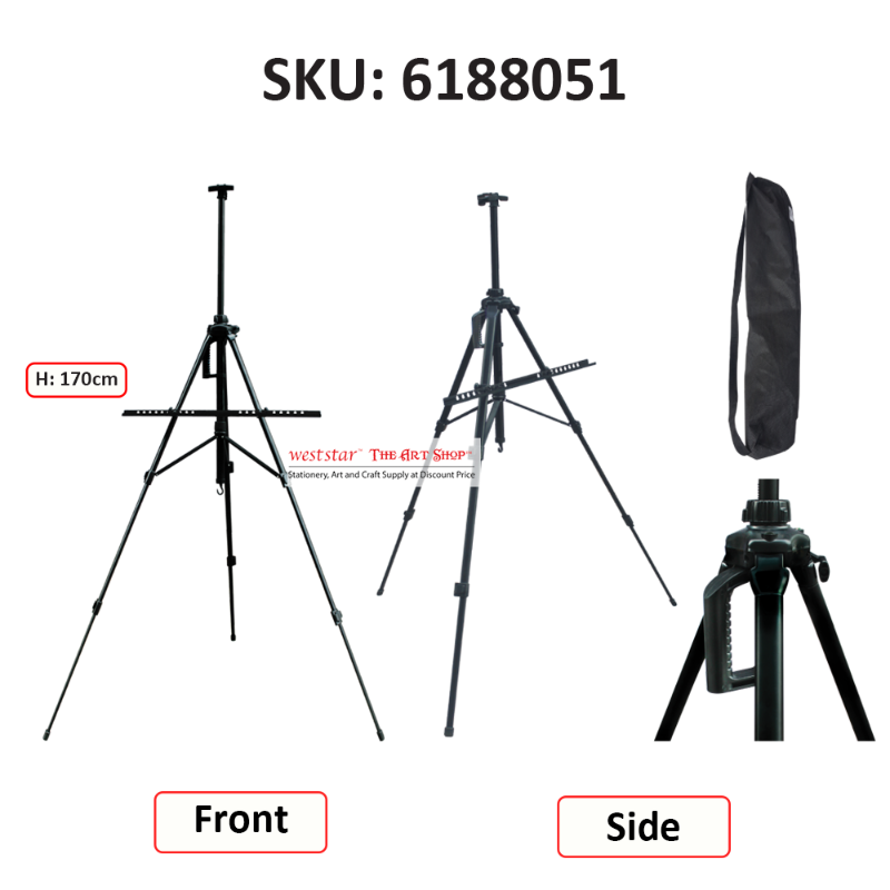 KT304 Aluminium Easel with Handle (6188051)