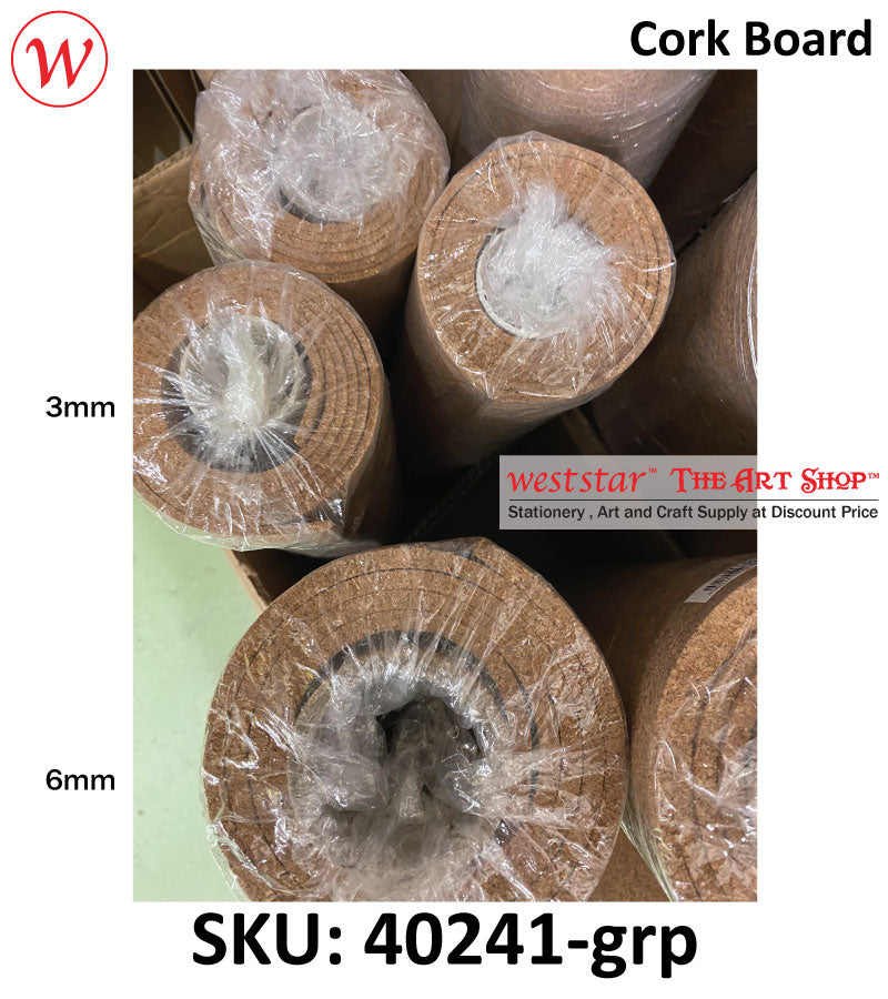 Cork Board Sheets | (3mm or 6mm)