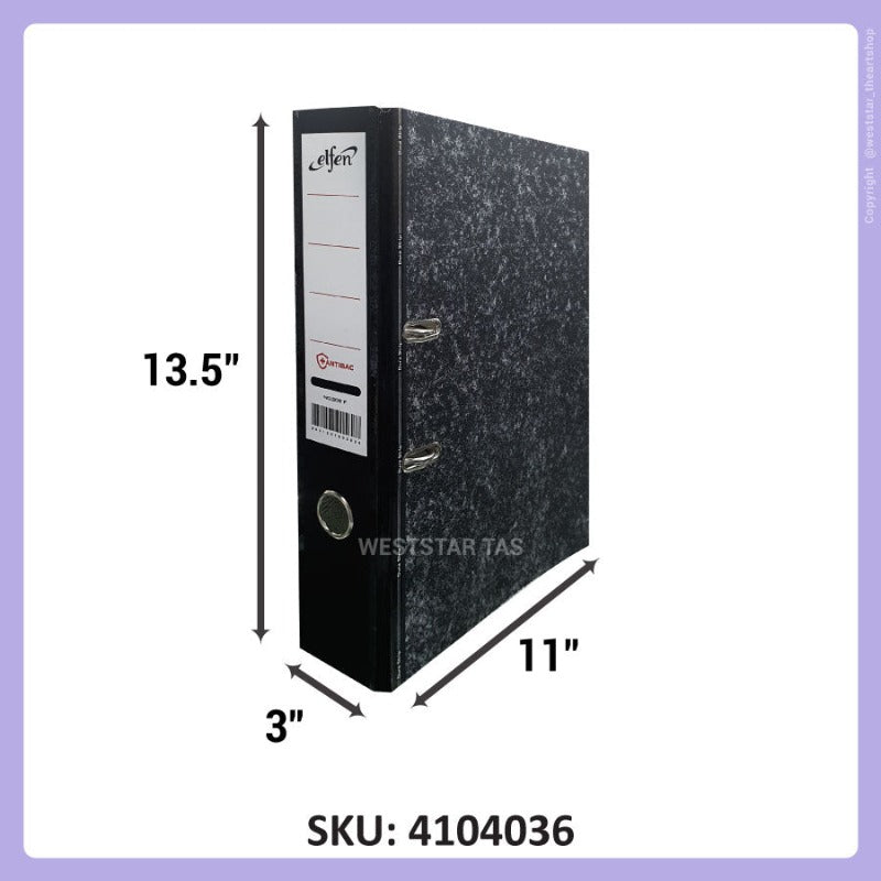 Elfen 3" Lever Arch File, 3" Arch File, 3inch Arch File (202F)