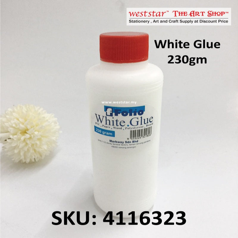 Folio White Glue 230gm | All Purpose Glue