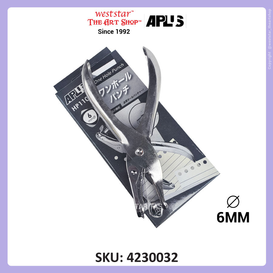 Aplus One Hole Punch (HP110) Economical One Hole Punch