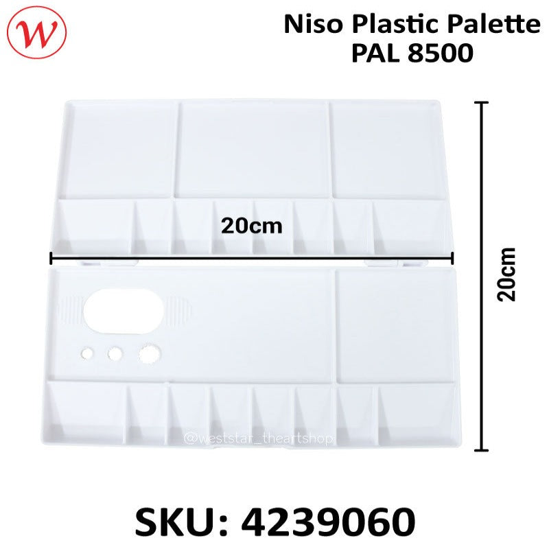 [WESTSTAR] NISO Plastic Folding Painting / Mixing Palette | PAL 8500