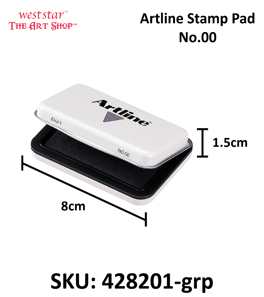 Artline Stamp Pad No.00 ( Small ) | grp