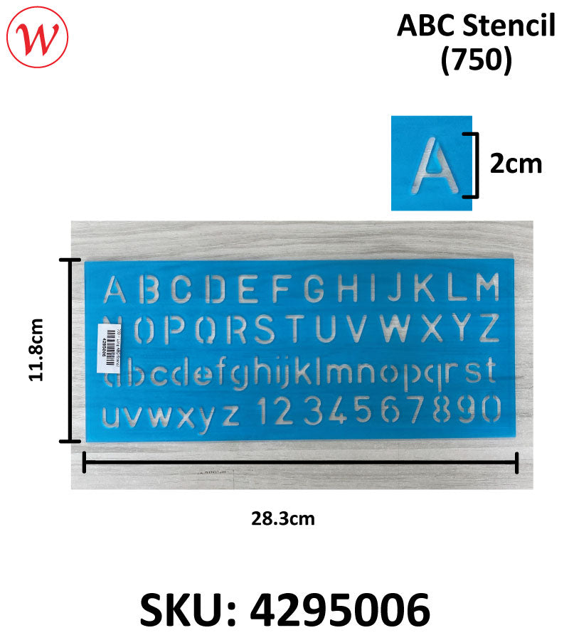 ABC Stencil - 750