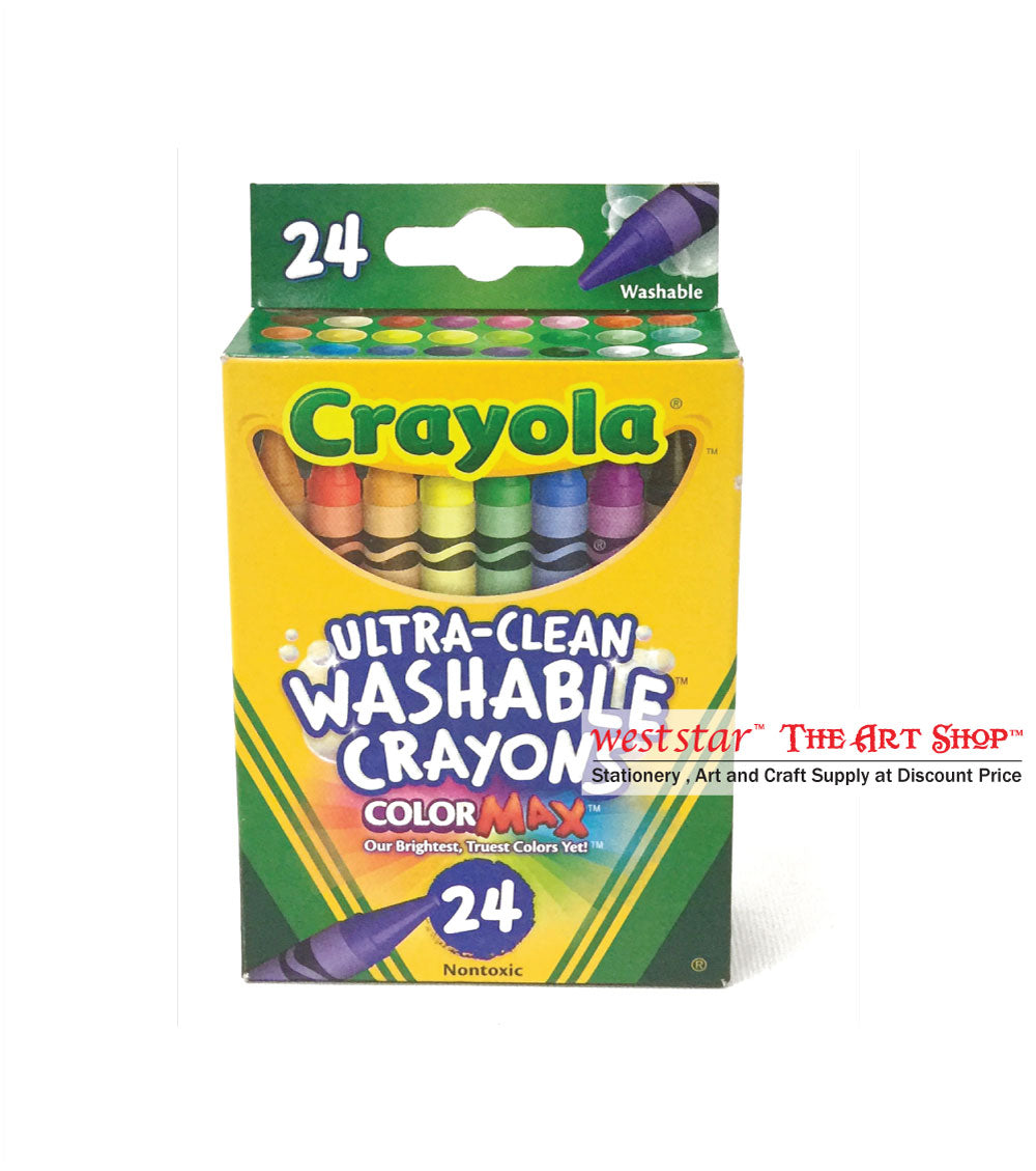 Crayola Washable Crayon 24pcs
