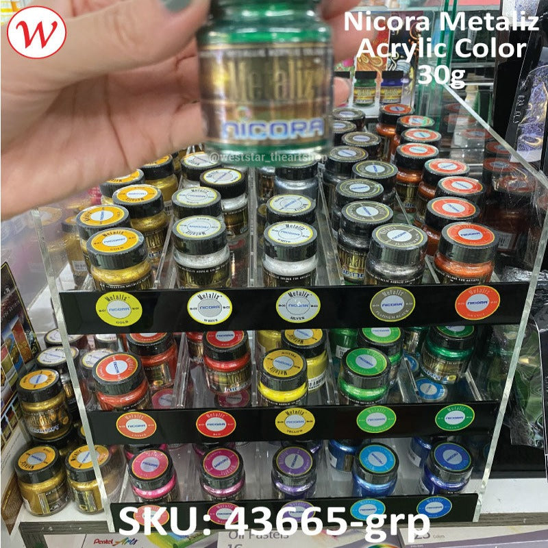 Nicora Metaliz Acrylic Color | 30g