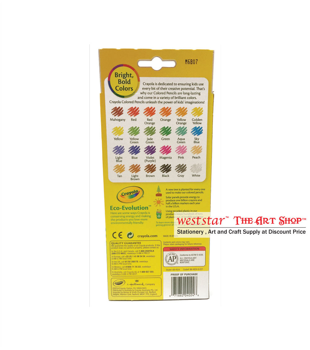 Crayola Color Pencil 24pcs