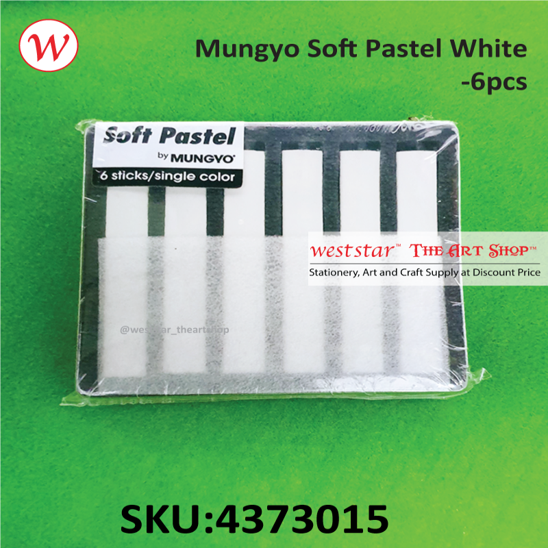Mungyo Soft Pastel White| 6pcs