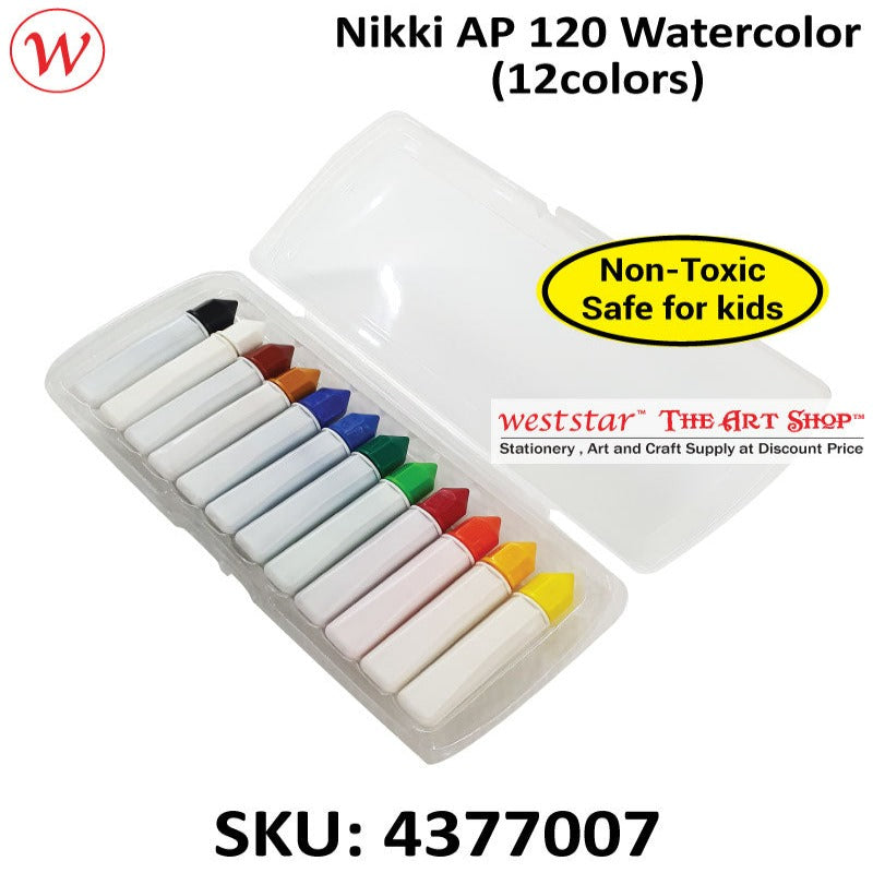 Nikki AP120 Water Colour | 12 colors