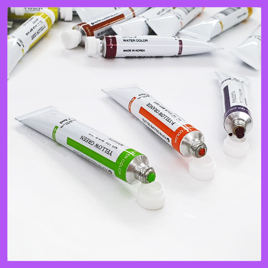Alpha Artist Water Color 7.5ml | Single Tube