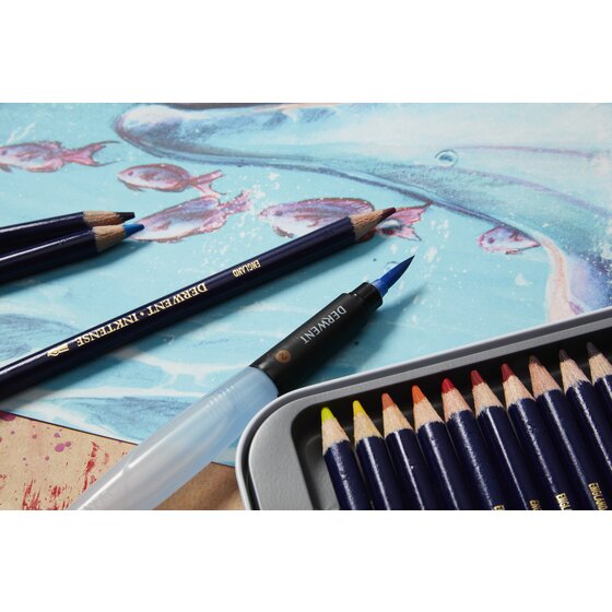 Derwent Inktense Color Pencil / Permanent Color Pencil