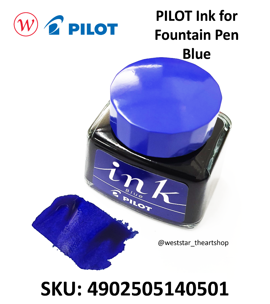 PILOT Ink for Fountain Pen Blue