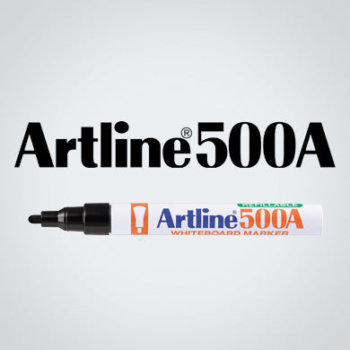 Artline Whiteboard Marker, Artline 500, Artline Marker - BULLET / ROUND (Set of 6pcs)