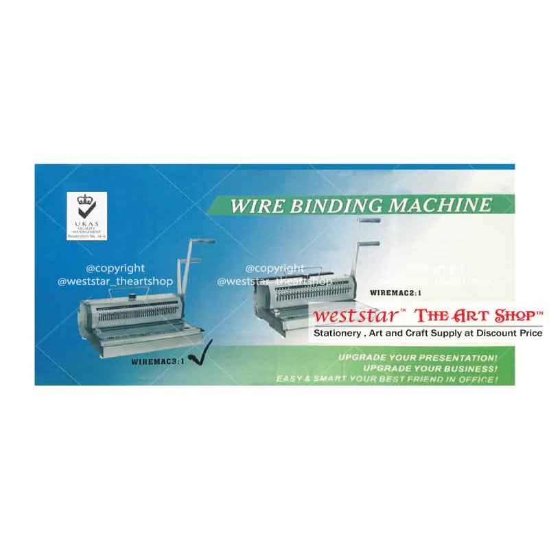 HP-2006 Wire-O Binding Machine 2:1