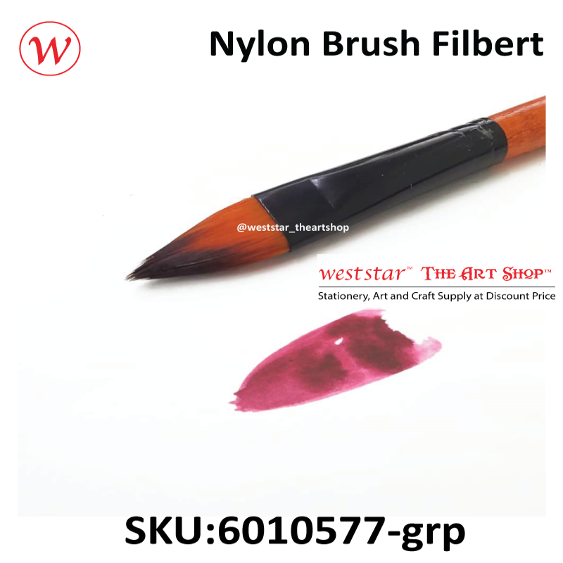 Nylon Brush Almond